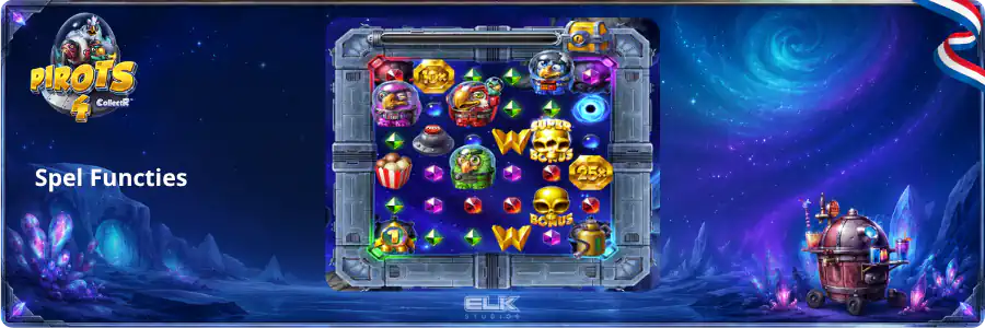 Pirots 4 Slot Spel Functies