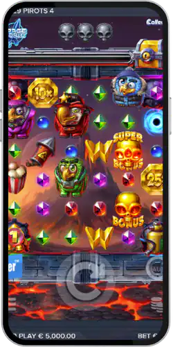 Pirots 4 spelen Inferno